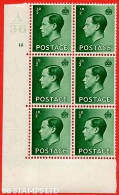sg-457-p1b-d-green-an-unmounted-mint-control-block-of-6-control-a-b80159