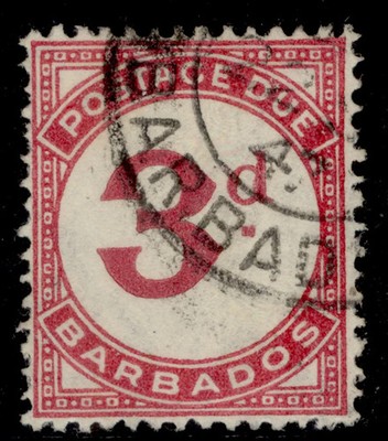 barbados-gvi-sg-d3-3d-carmine-fine-used-cat-25