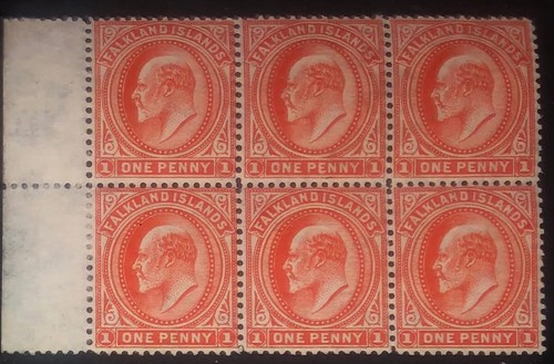 falkland-islands-sg44-1d-vermillion-marginal-block-of-6-mng-cv-mh-singles-108