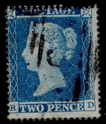 gb-qv-sg19-2d-dp-blue-plate-4-sc16-used-cat-75-rd