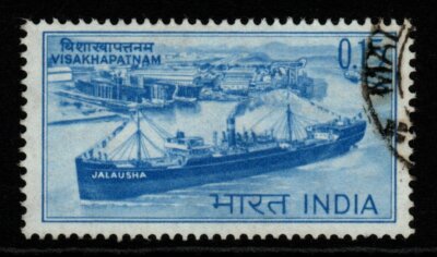 india-sg498-1965-national-maritime-day-used