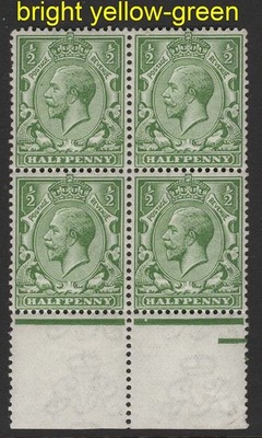 gb-1912-d-bright-yellow-green-fine-unmounted-mint-marginal-block-of-4