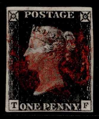 gb-qv-sg2-1d-black-plate-1b-fine-used-cat-425-red-mx-tf