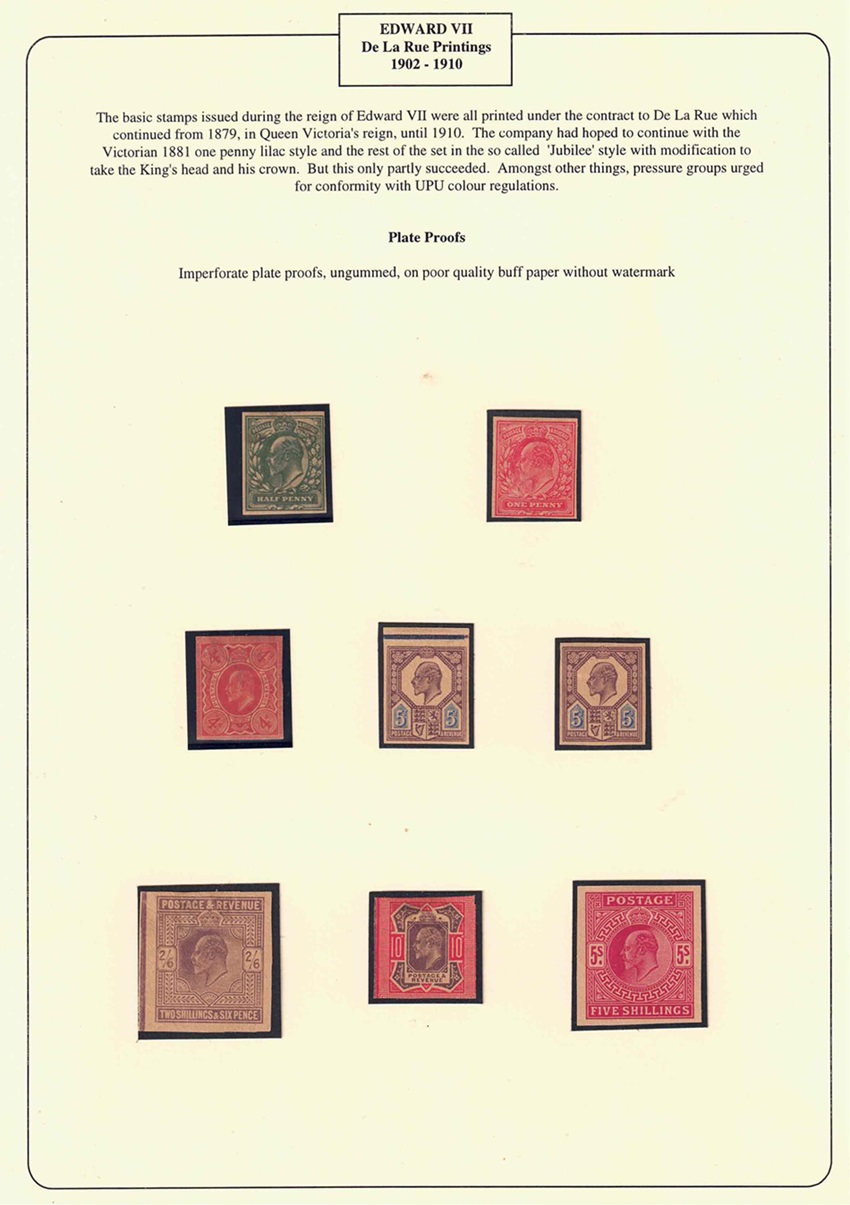 edvii-set-of-8-de-la-rue-plate-proofs-on-buff-paper-imper-no-watermark