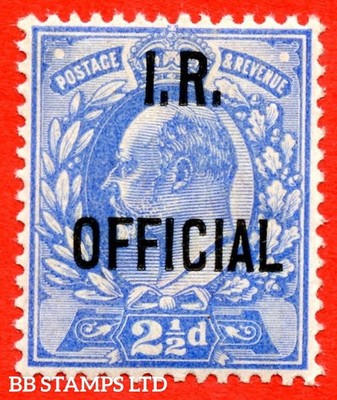 sg-o22-mo3-2d-ultramarine-i-r-official-a-fine-unmounted-mint-examp-b87871