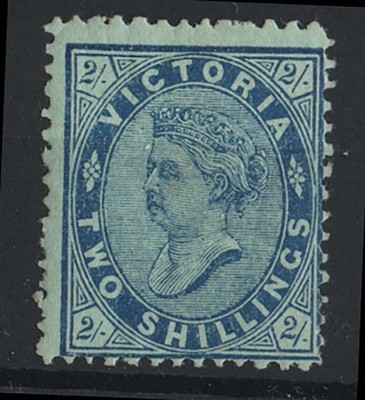 victoria-1873-2s-deep-blue-green-perf-12-sg190-f-mint-c350