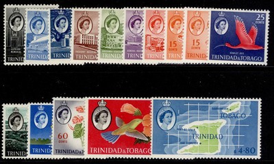 trinidad-tobago-qeii-sg284-297-1960-67-complete-set-nh-mint-cat-70
