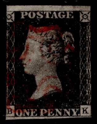 gb-qv-sg2-1d-black-plate-1b-used-cat-375-red-mx-bk