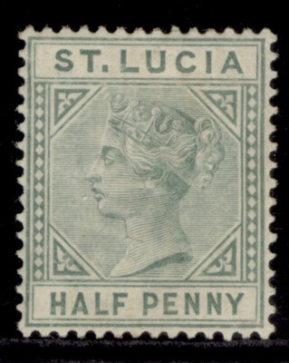 st-lucia-qv-sg31-d-dull-green-m-mint-cat-18