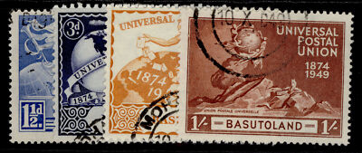 basutoland-gvi-sg38-41-anniversary-of-upu-set-fine-used