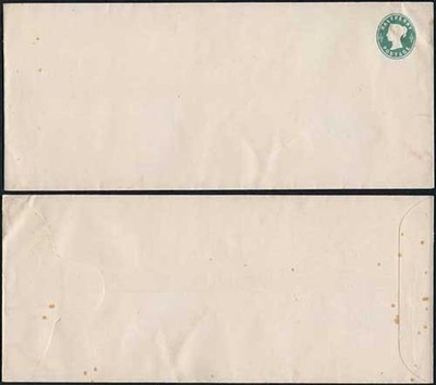 p39-qv-1-2d-blue-green-post-office-issue-envelope-size-i-mint