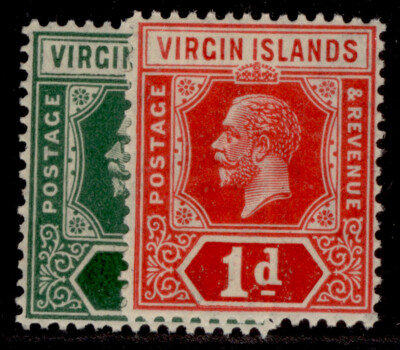 british-virgin-islands-gv-sg80-81-1921-die-ii-wmk-script-set-nh-mint-cat-27