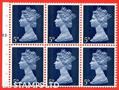 sg-735-ub19-5d-deep-blue-an-unmounted-mint-cylinder-block-of-6-cylin-b84816