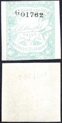 private-telegraph-barefoot-5-frank-stamp-5-