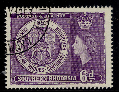 southern-rhodesia-qeii-sg76-6d-violet-fine-used