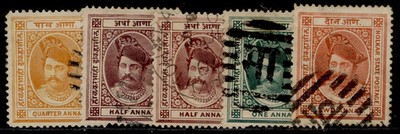 indian-states-indore-qv-sg5-8-1889-92-complete-set-fine-used-incs-a-shades