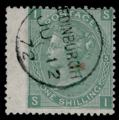 gb-qv-sg117-1s-green-plate-5-used-cat-45-cds-si