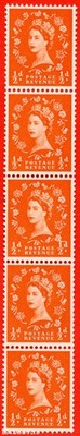 sg-570-s5h-d-orange-an-unmounted-mint-coil-strip-of-5-with-the-list-b83800