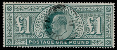 gb-edvii-sg266-scarce-1-dull-blue-green-fine-used-cat-700-cds