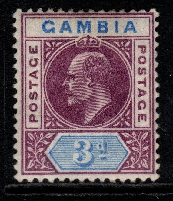 gambia-sg61-1905-3d-purple-ultramarine-mtd-mint