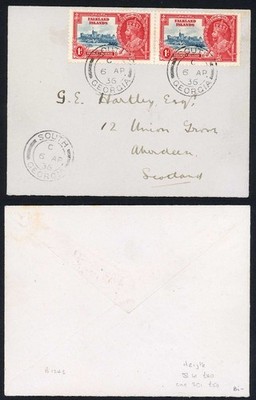 falkland-is-south-georgia-sg139-1d-jubilee-pair-on-cover-to-scotland