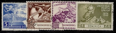dominica-gvi-sg114-117-1949-anniversary-of-upu-set-fine-used