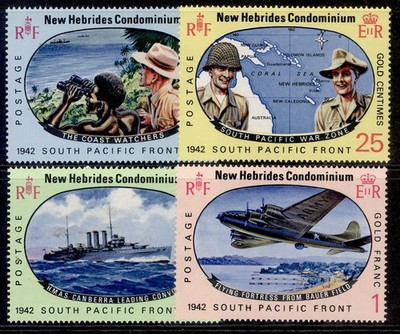new-hebrides-qeii-sg125-128-1967-pacific-war-set-nh-mint