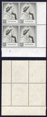 basutoland-sg37-1949-silver-wedding-10-plate-block-u-m
