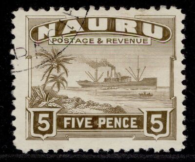nauru-gv-sg33b-5d-brown-fine-used
