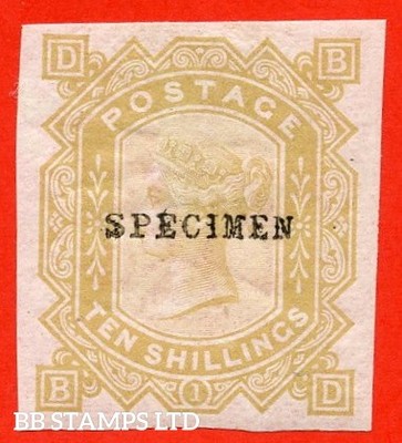 sg-128-variety-j124-bd-10-bistre-imperforate-colour-trial-overpr-b93170