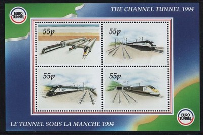 gb-1994-channel-tunnel-eurostar-55p-railway-letter-stamp-m-sheet-of-4