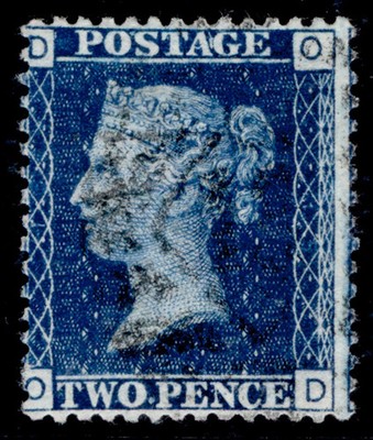 gb-qv-sg47-2d-dp-blue-plate-15-fine-used-cat-22-od