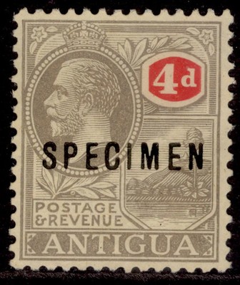 antigua-gv-sg56s-4d-grey-black-red-pale-yellow-unused-specimen