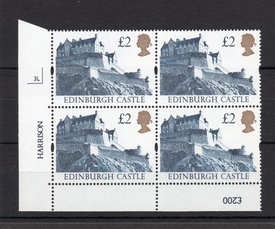 2-castles-unmounted-mint-plate-3l-block-cat-40
