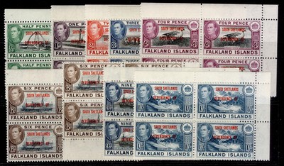 falklands-south-shetlands-gvi-sg-d1-d8-1944-45-blocks-set-nh-mint-cat-120