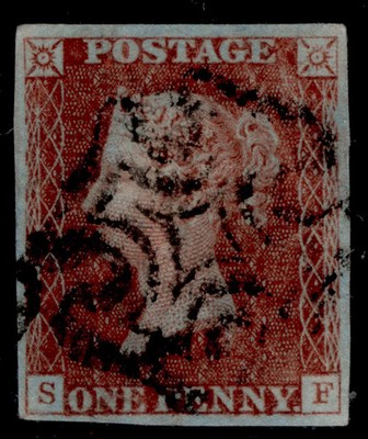 gb-qv-sg7-1d-red-brown-black-plate-11-used-cat-130-black-mx-sf