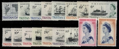 tristan-da-cunha-qeii-sg71-84b-1965-67-complete-set-nh-mint-cat-60
