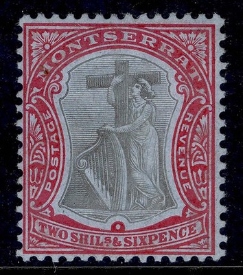 montserrat-edvii-sg46-2s-6d-black-red-blue-m-mint-cat-60