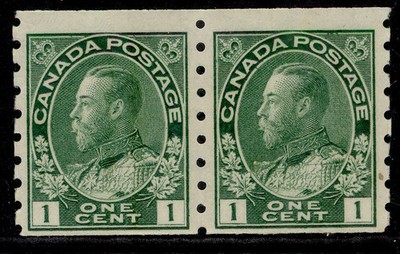 canada-gv-sg219-1c-yellow-green-nh-mint-cat-50-pair