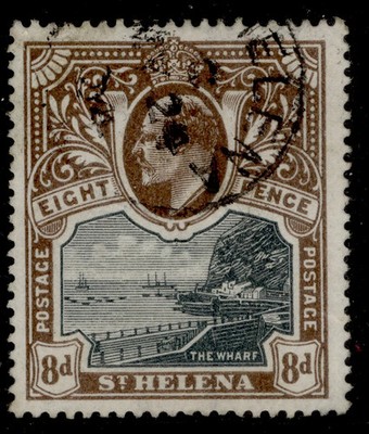 st-helena-edvii-sg58-8d-black-brown-fine-used-cat-38
