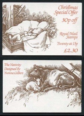 fx7-christmas-1984-2-pound-30p-booklet-complete-cylinder-b2a-b1b-b1c-b1d-b2e