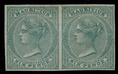 mauritius-qv-sg49-1860-6d-green-imperf-proof-pair-m-mint