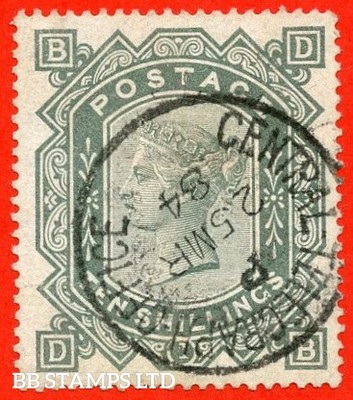 sg-135-j125a-db-10-greenish-grey-a-fine-25-march-1884-centra-b84556