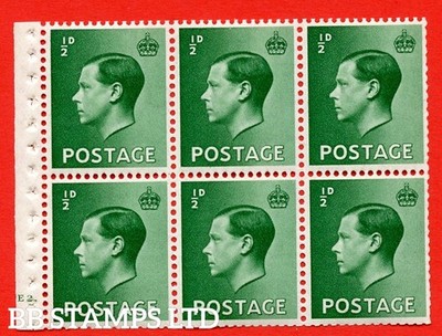sg-457b-pb1-d-green-an-unmounted-mint-booklet-pane-of-6-cylinder-e-b48700