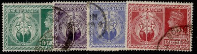 india-gvi-sg278-281-1946-victory-set-fine-used