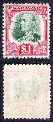 sarawak-sg105-one-dollar-wmk-crown-cds-used-cat-42-pounds