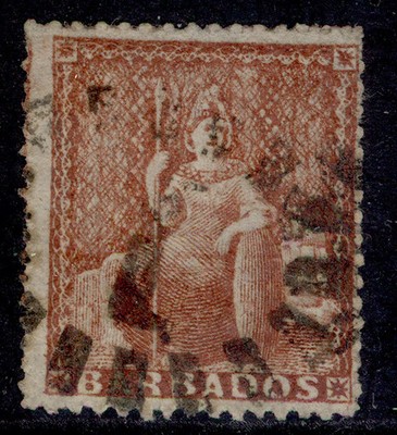barbados-qv-sg26-4d-dull-brown-red-fine-used-cat-85