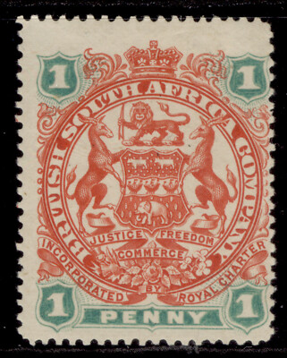 rhodesia-qv-sg67-1d-scarlet-emerald-m-mint-cat-14