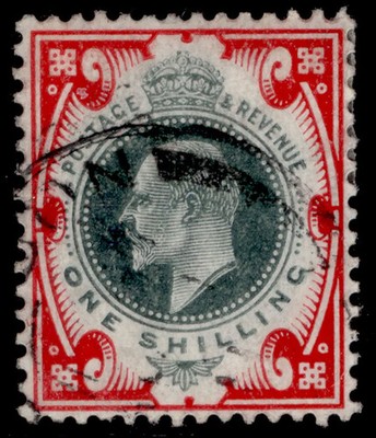 gb-edvii-sg259-spec-m46-3-1s-dull-green-scarlet-c-fine-used-cat-55-cds