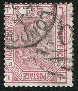 2d-sg-141wi-pl-17-wmk-inv-vfu-part-london-cds-16-numeral-fresh